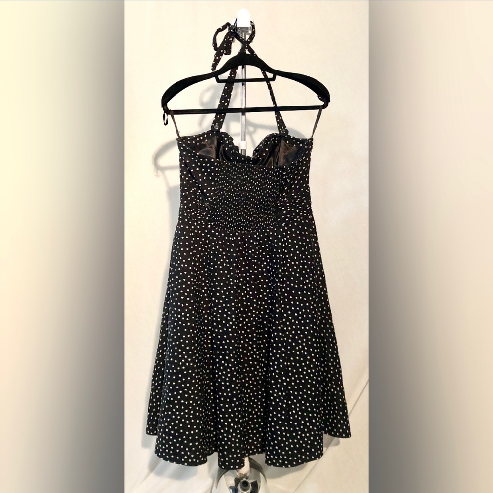WHBM Polka Dot Halter Dress